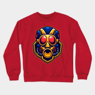 Robot Mask Crewneck Sweatshirt